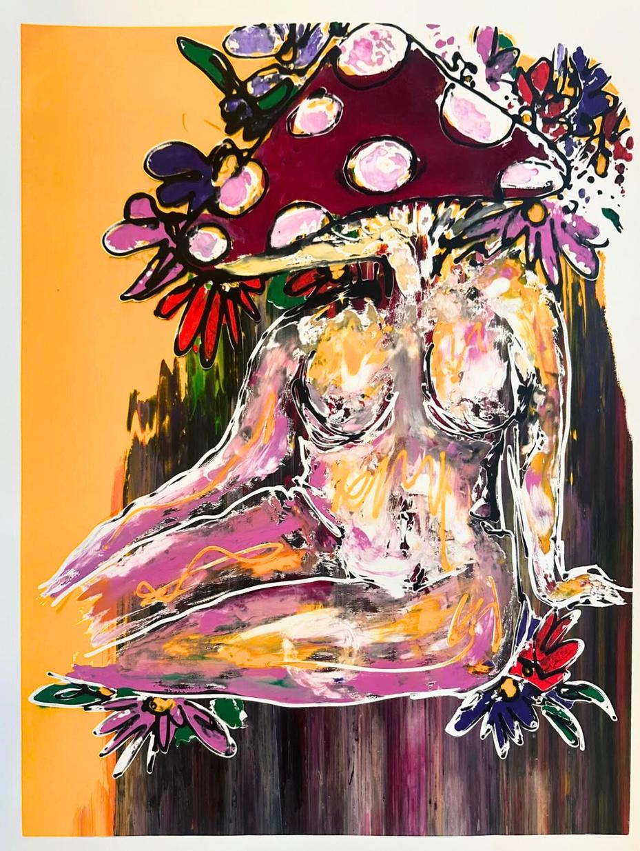 Psychedelic Self-Image - Karen Hugues